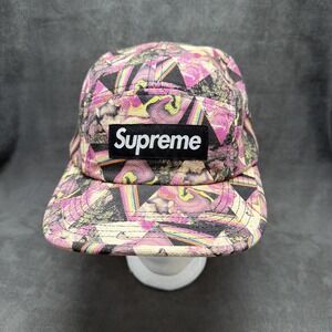 Supreme FW13 Liberty London Camp Cap Hat Pink Floyd Thorgerson